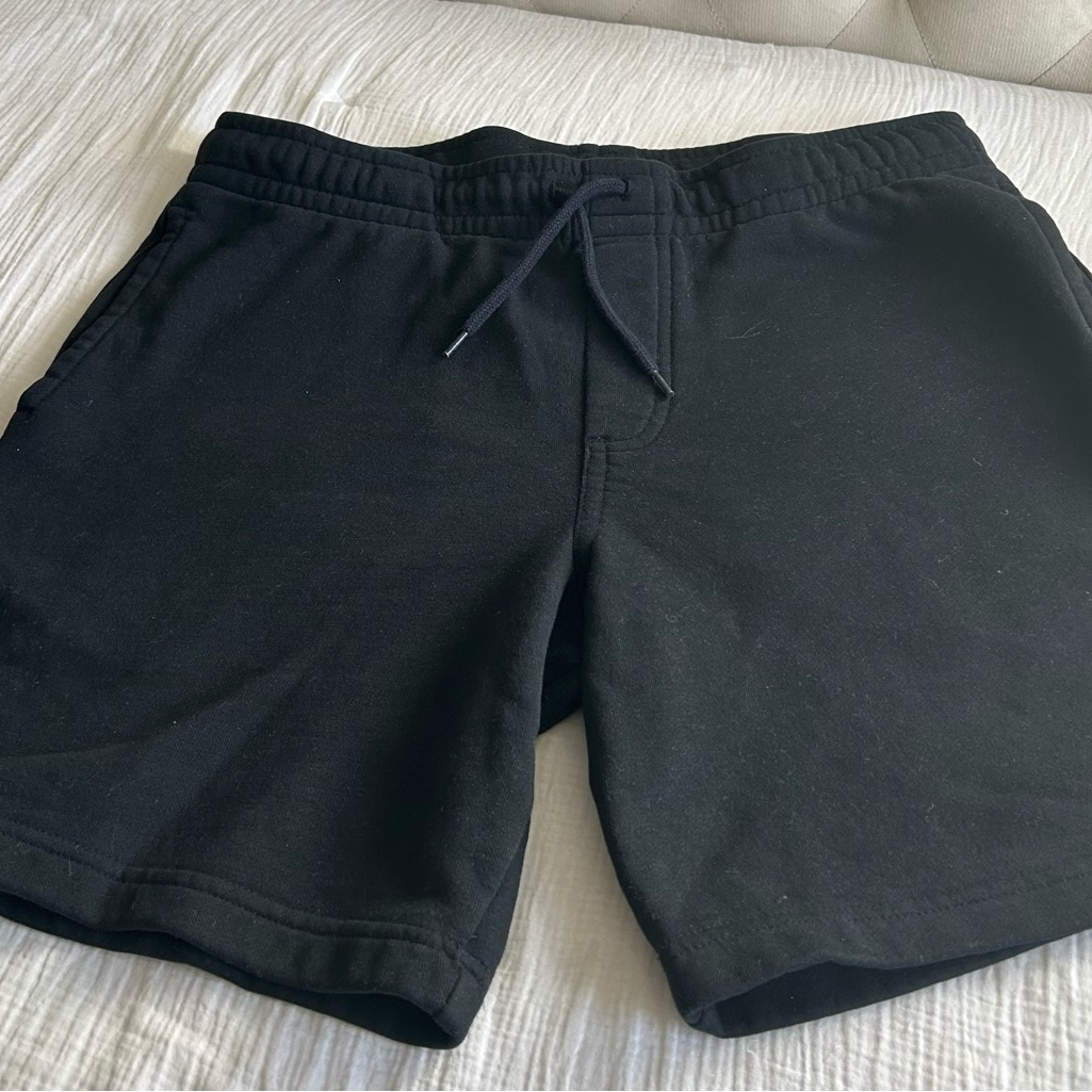 Men's Black Casual Shorts